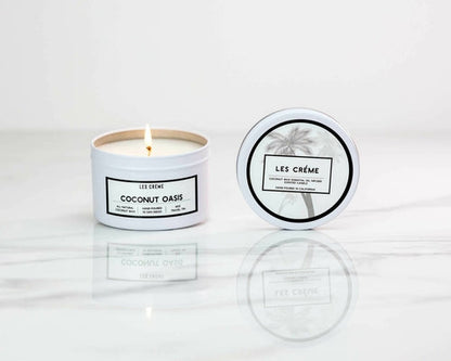 Coconut Oasis Scent Coconut Wax Candle