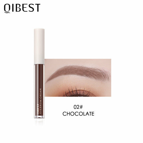 QIBEST New Three Dimensional Eyebrow Dyeing Cream Does Not Fade And Ha