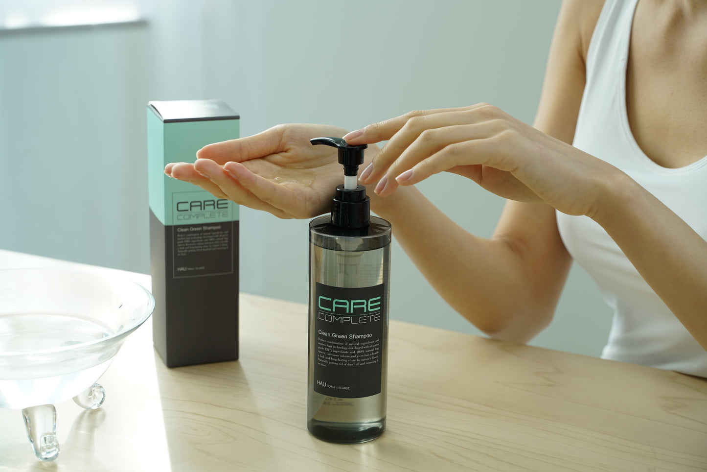 Care Complete Professional Hair Care Series- Clean Green Shampoo +