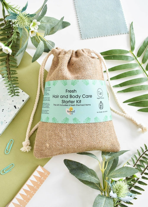 Plastic Free Hair and Body Wash Starter Kit