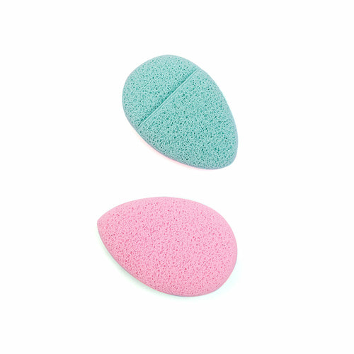 O.TWO.O Oval Soft and Comfortable Sponge Face Wash Puff Magic Lazy Wat