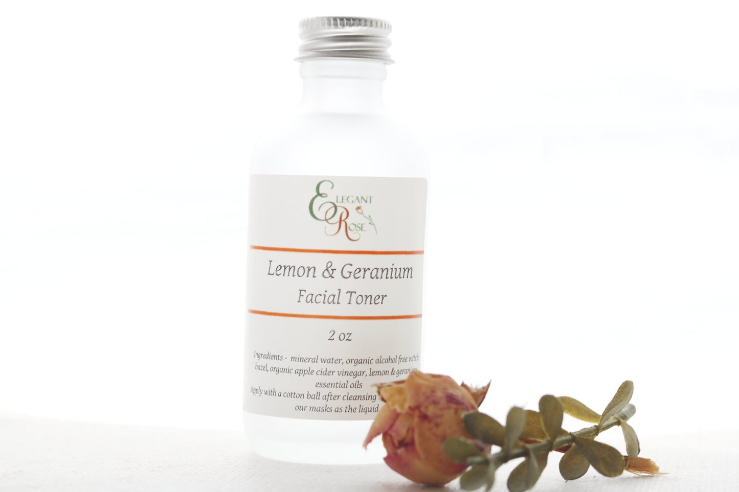 Lemon & Geranium Facial Toner -  for Oily/Acne