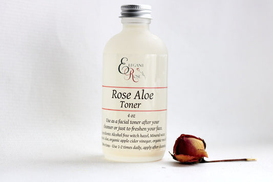 Rose Aloe Facial Toner -  Dry/Normal Skin Facial