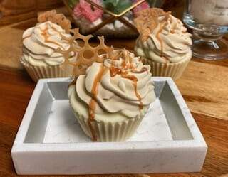 Honey Comb Cupcake Soaps