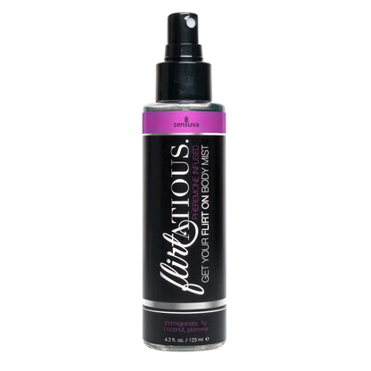 Flirtatious Pheromone Infused Body Mist - Pomegranate, Fig, & Plumeria