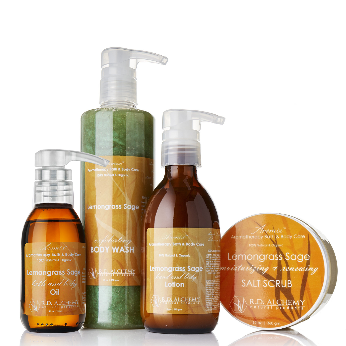 Lemongrass Sage Body Care Set