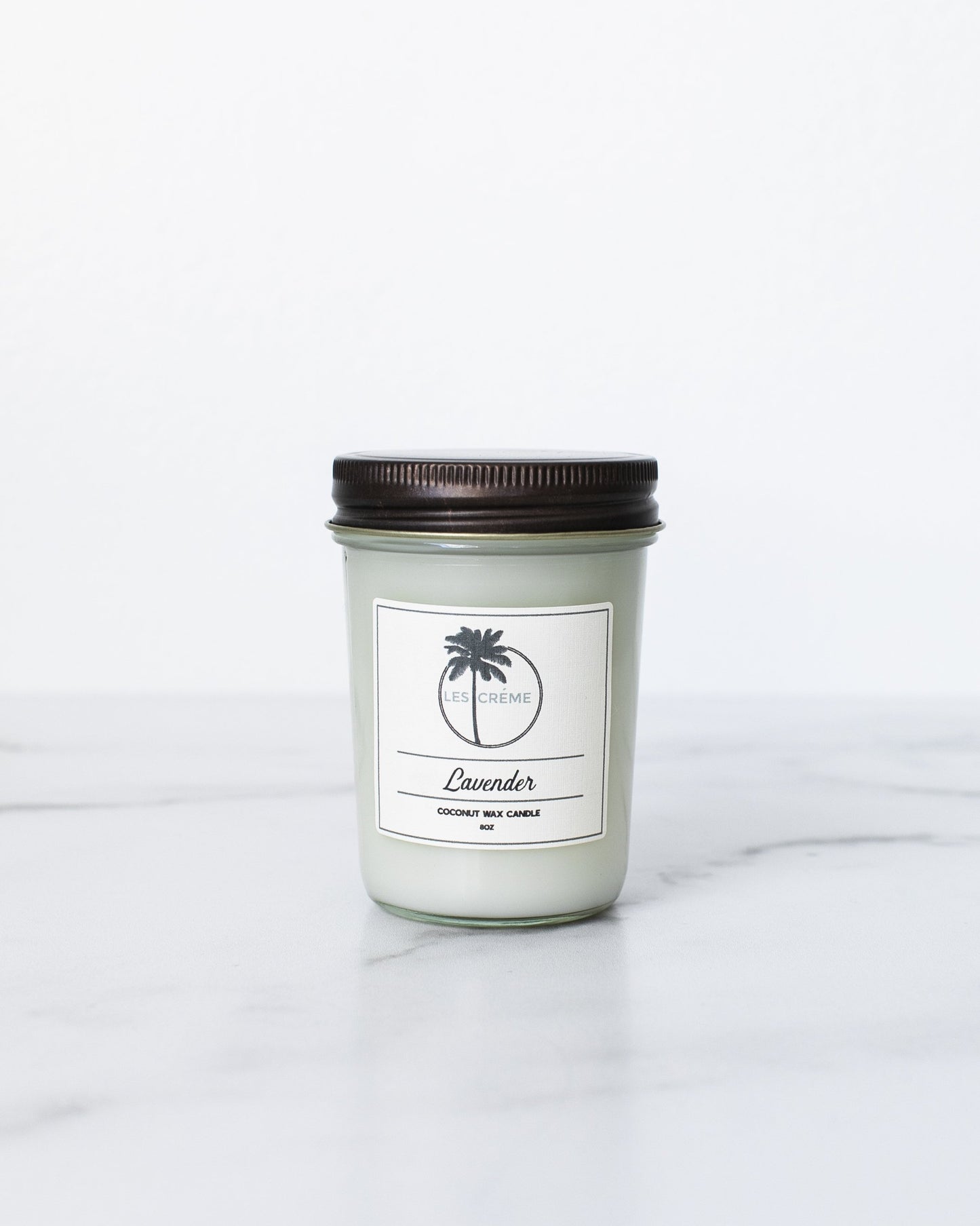 Lavender Scent Coconut Wax Candle