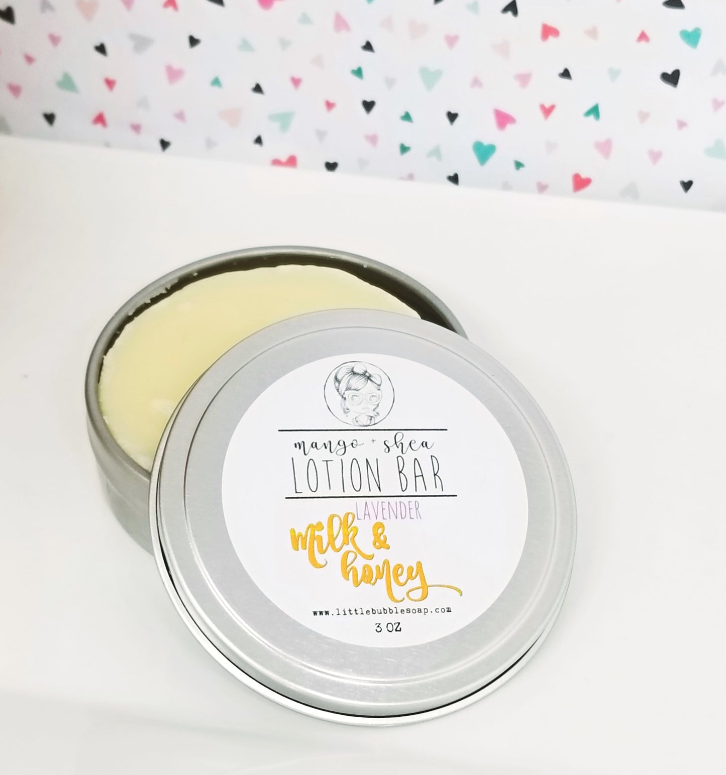 Lavender Milk & Honey Lotion Bar