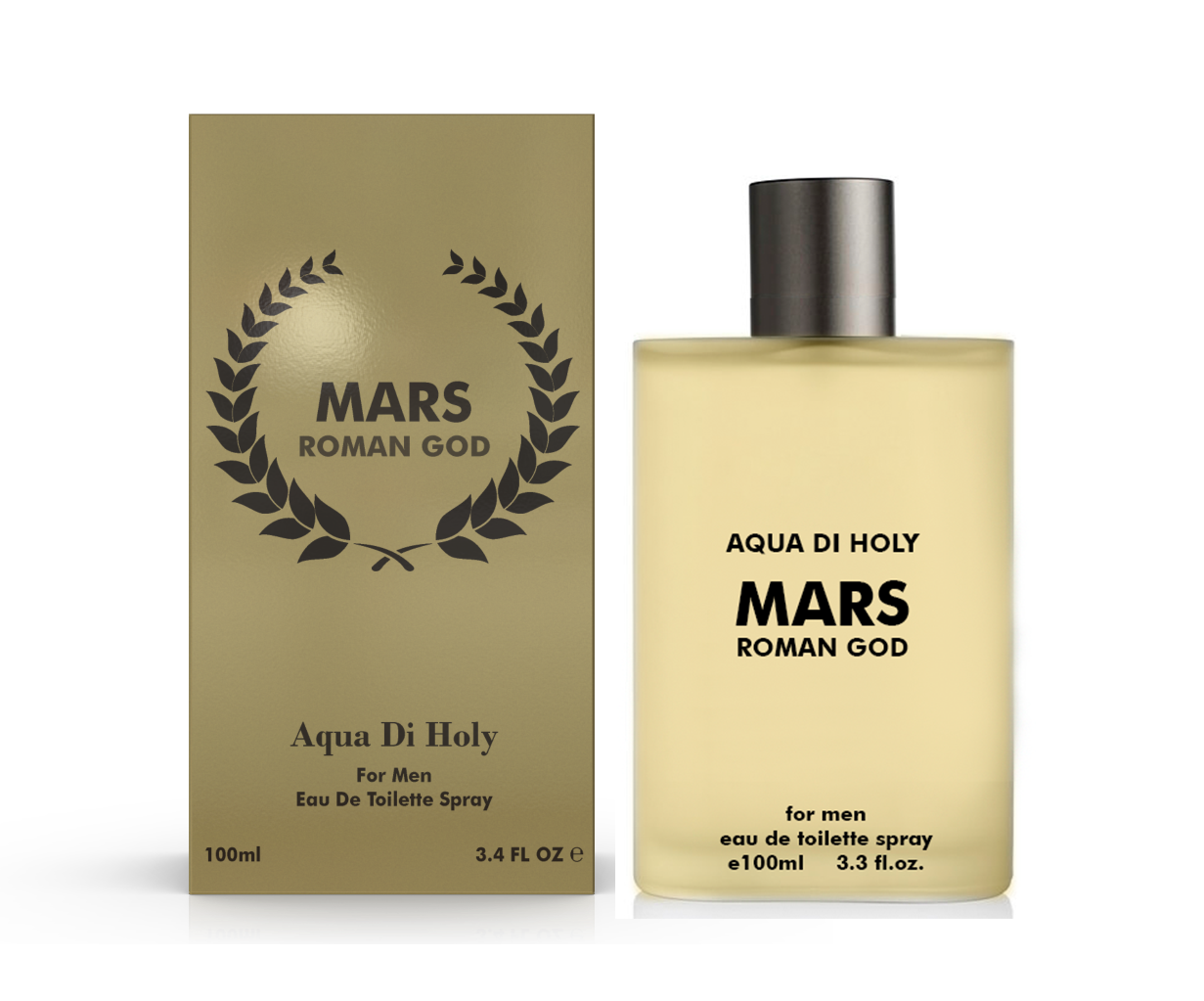 Mars Perfume for Men by Aqua Di Holy, Eau De Toilette Spray 100ml