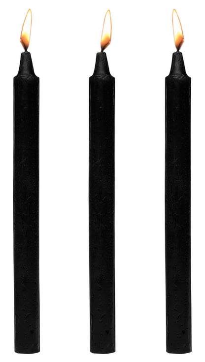 Fetish Drip Candles 3pk - Black