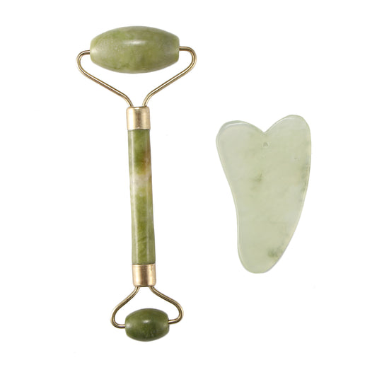 Natural Jade Facial Skin Massager Massage Roller