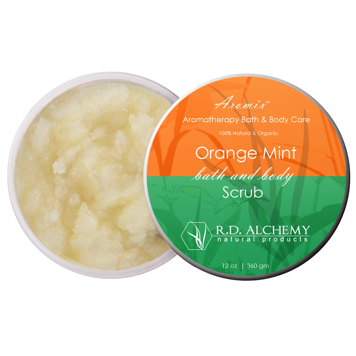 Orange Mint - Sea Salt Body Scrub