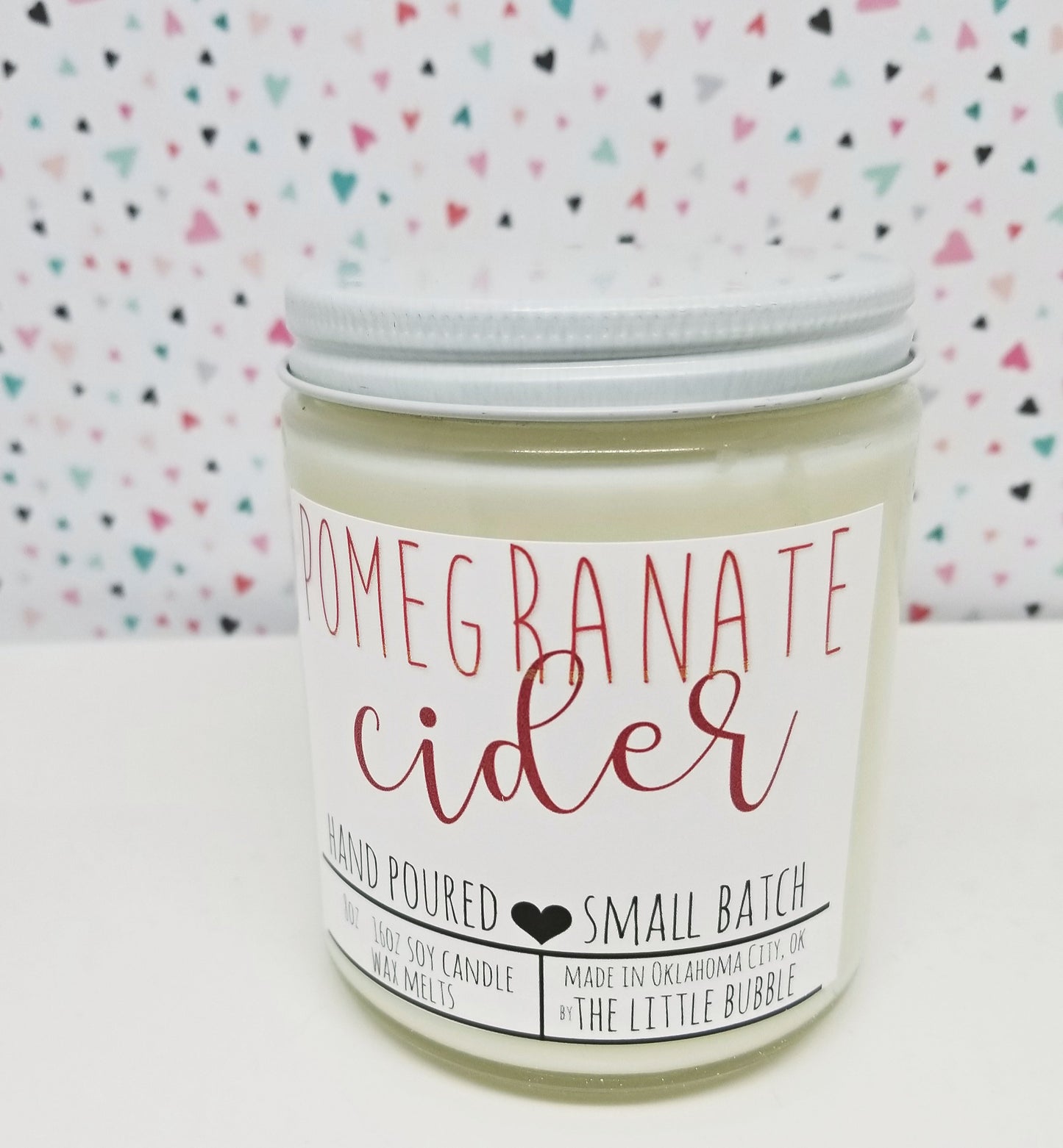 Pomegranate Cider ~ Soy Candle