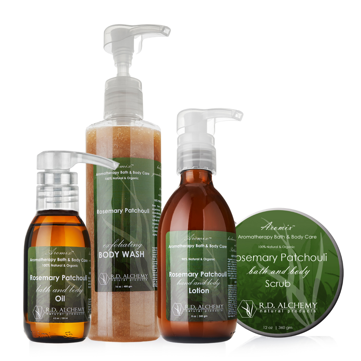 Rosemary Patchouli Body Care Set