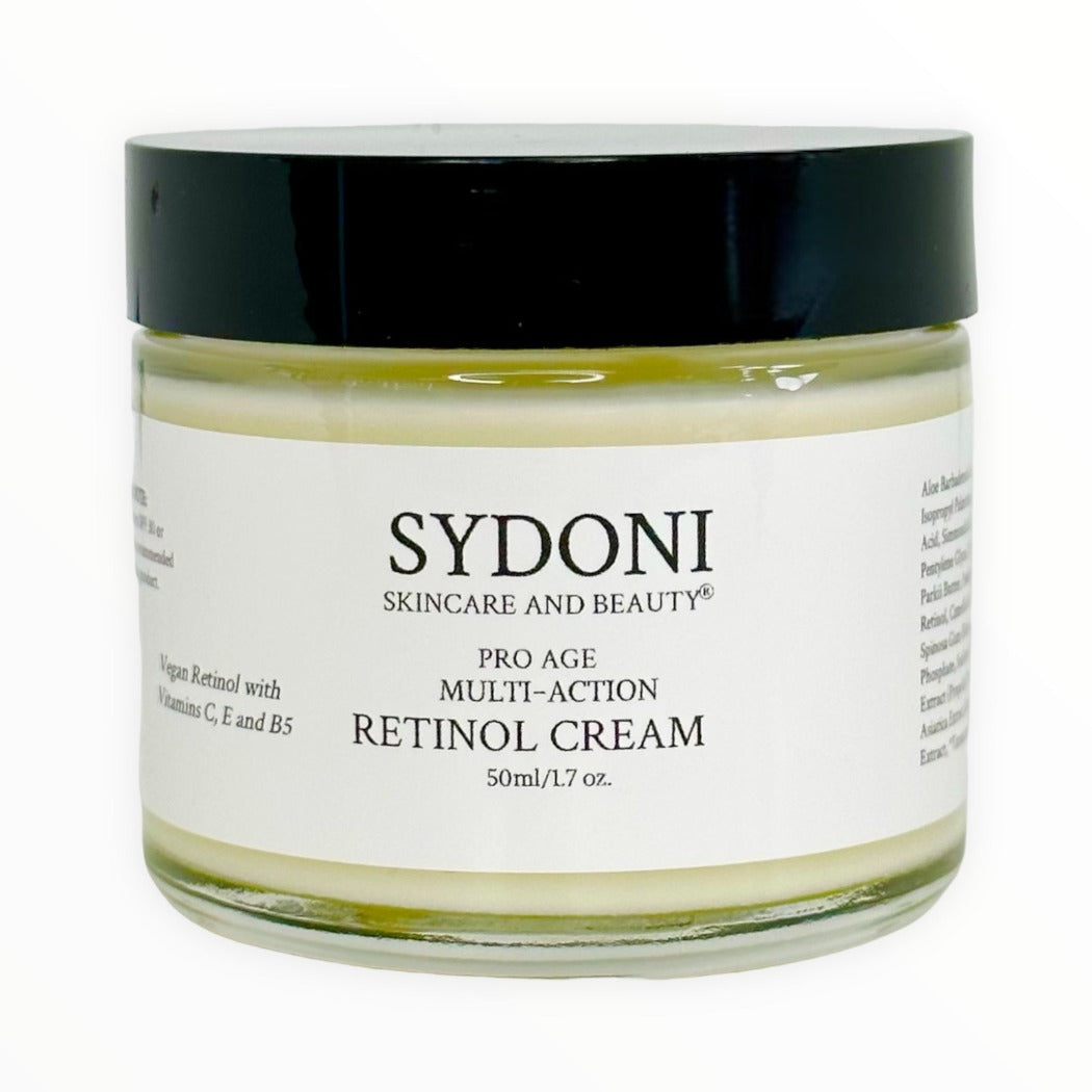 MULTI ACTION RETINOL CREAM with SHEA BUTTER and VITAMIN B5 1.7 FL. OZ.