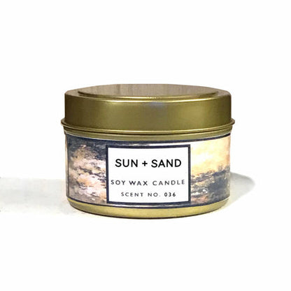 Sun + Sand Soy Wax Candle