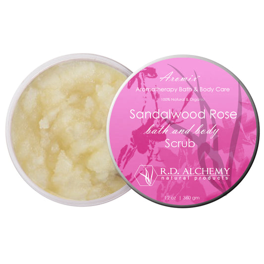 Sandalwood Rose - Sea Salt Body Scrub