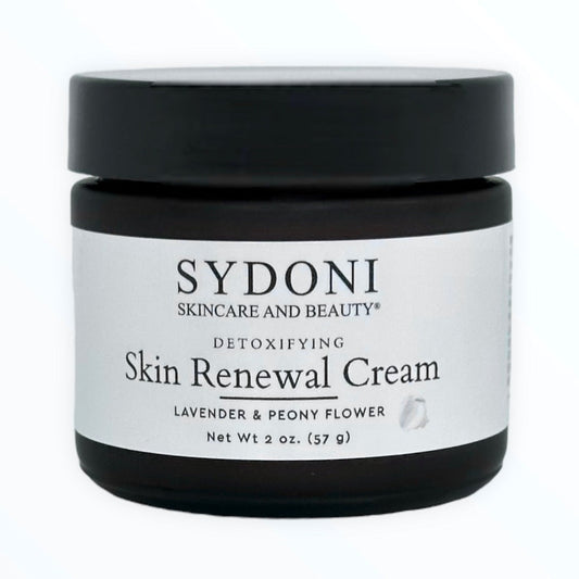 DETOXIFYING SKIN RENEWAL CREAM WITH LAVENDER AND PEONY FLOWER Net. Wt.