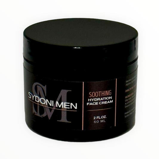 SOOTHING HYDRATION FACE CREAM FOR MEN with SANDALWOOD and LAVENDER