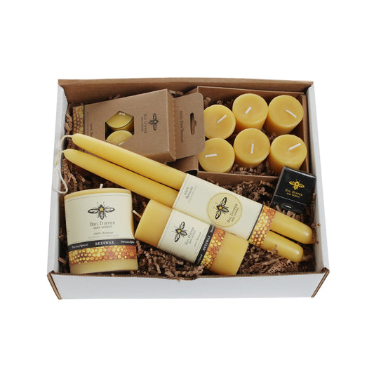 Big Dipper Wax Works Beeswax Candle Sampler