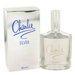 Charlie Silver Eau De Toilette Spray By Revlon 3.4 oz Eau De Toilette