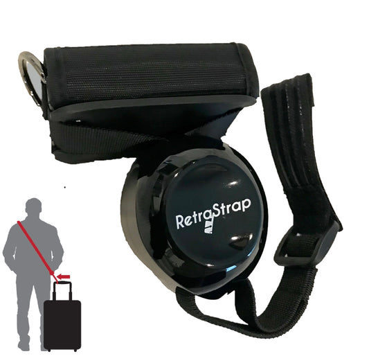 (U.S.) RetraStrap Hands Free your carry-on luggage - Anti theft.