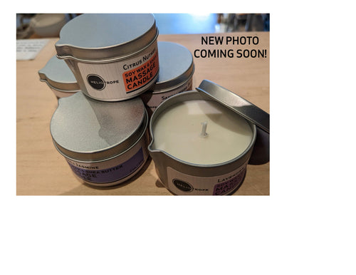 Soy Wax & Shea Butter Massage Candles - now in 3 sizes!