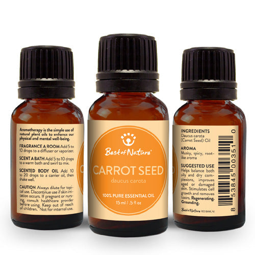 Carrot Seed Essential Oil - 100% Pure