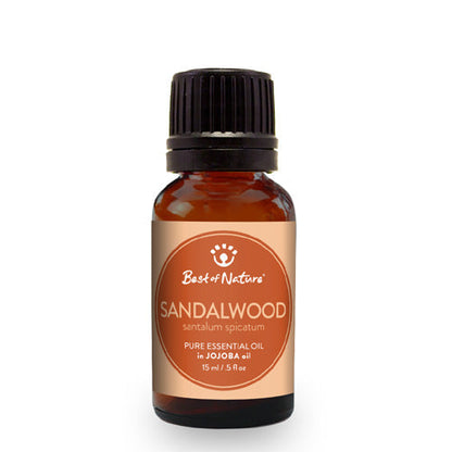 Sandalwood Essential Oil blended with Jojoba Oil