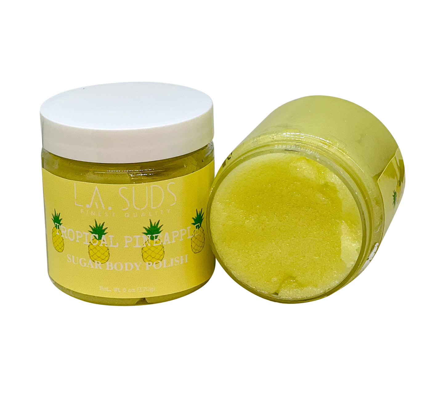 Body Sugar Scrub Polish-Tropical Pineapple Scent