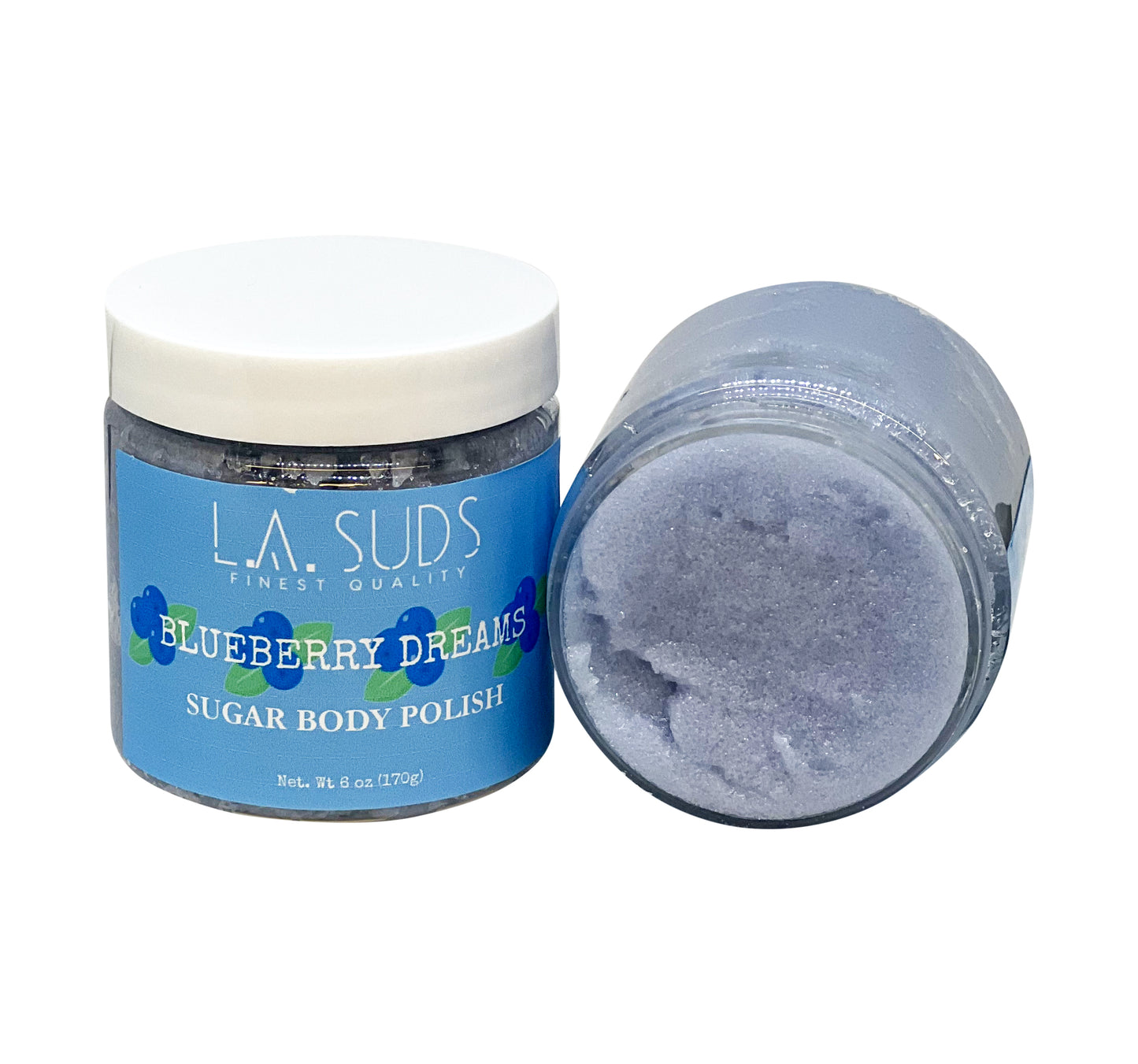 Body Sugar Scrub Polish-Blueberry Dreams Scent