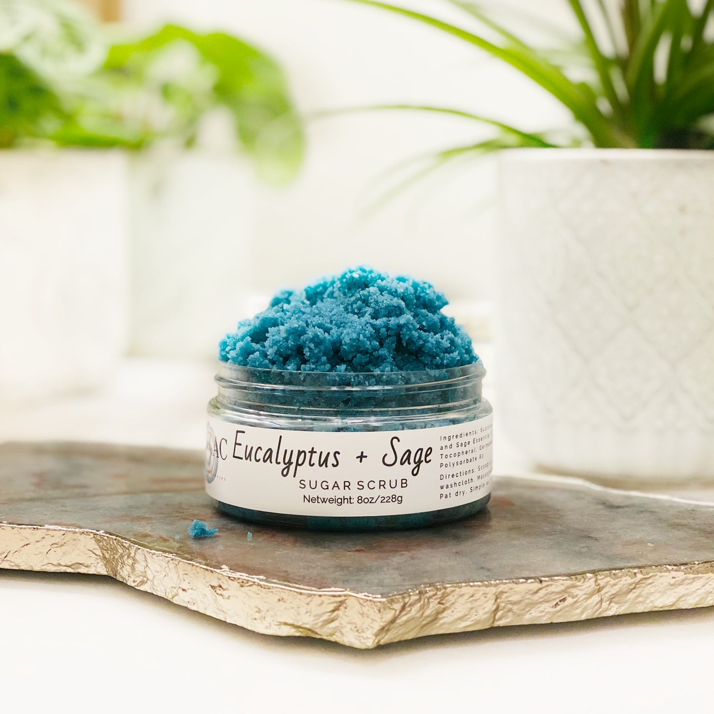 Eucalyptus + Sage Sugar Scrub