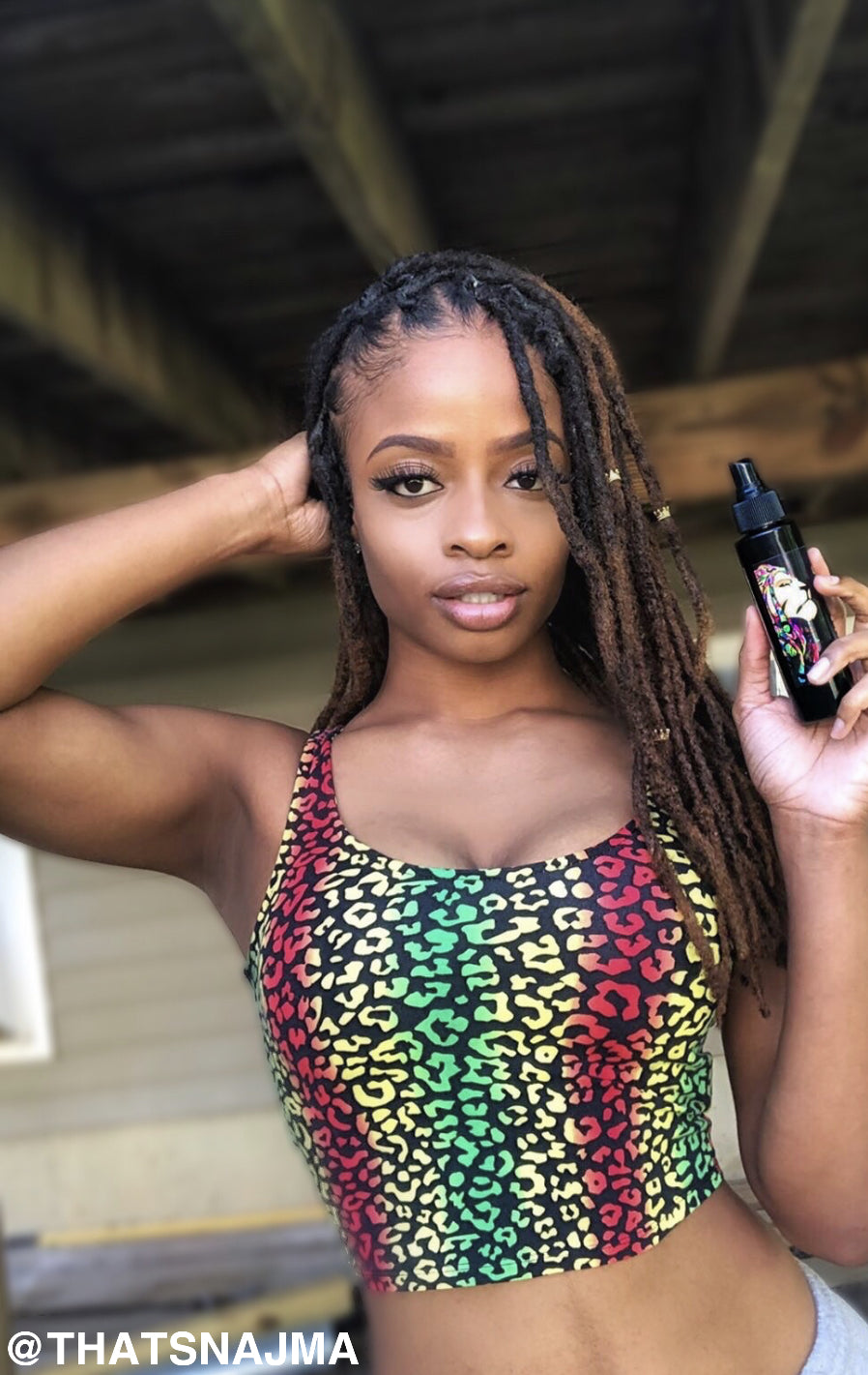 Lion Locs - Advanced Rose Water Spray For Skin & Hair