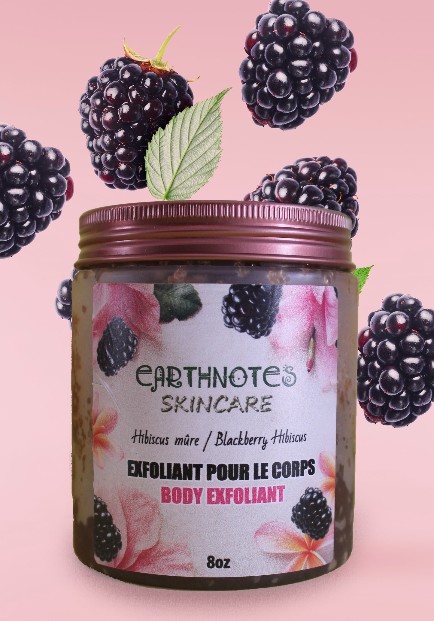 Blackberry Hibiscus Body Exfoliant