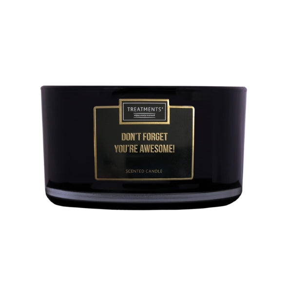 Treatments - TSC07 - Scented candle XL - Don't forget you are awesome!