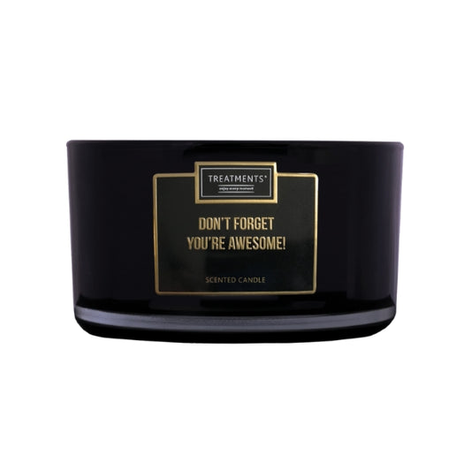 Treatments - TSC07 - Scented candle XL - Don't forget you are awesome!