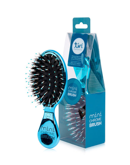 TiriPro Mini Boar Bristle "Purse Perfect" Paddle Brush