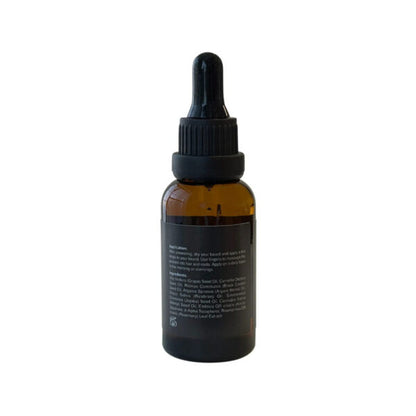 Hemp Infused Beard Growth Oil - Unscented | Vegan, Boosts Hair