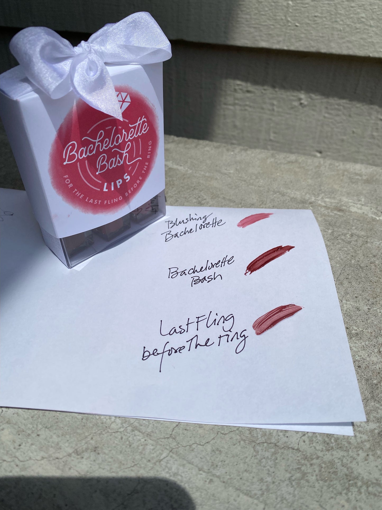 bachelorette gift lip pack