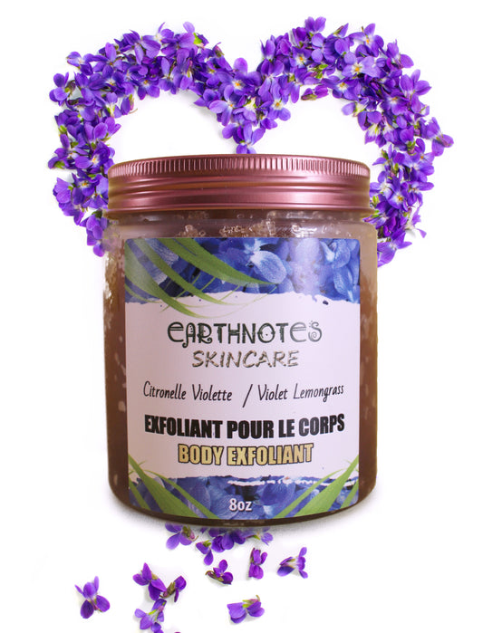 Violet Lemongrass Body Exfoliant