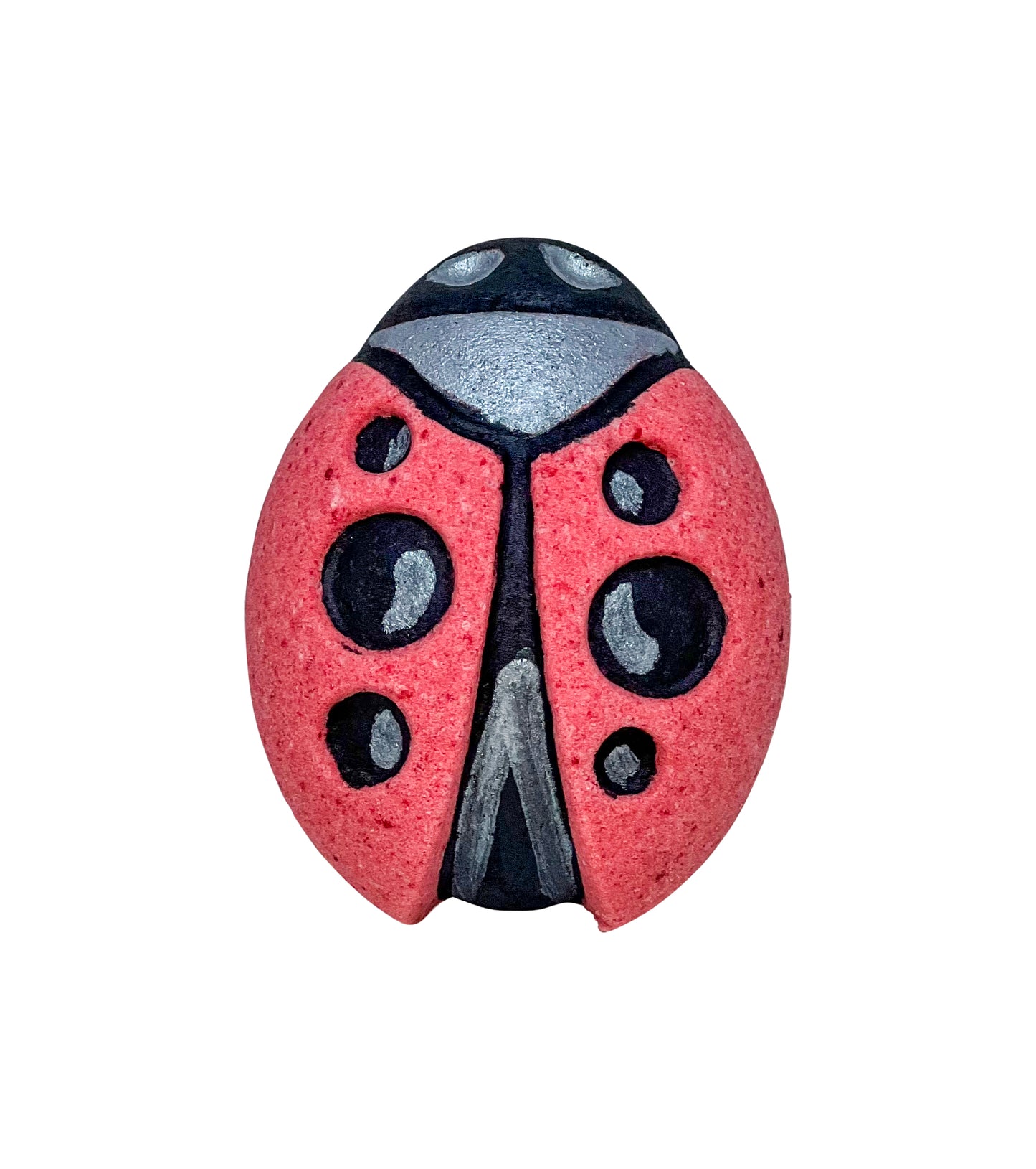 Don't Bug Me Summer Ladybug Bath Bomb-Black Cherry Scent