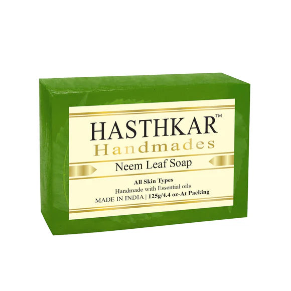 Handmades Glycerine Natural Neem leaf Soap 125Gm