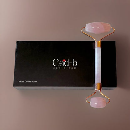 Facial Roller – Rose Quartz Roller |