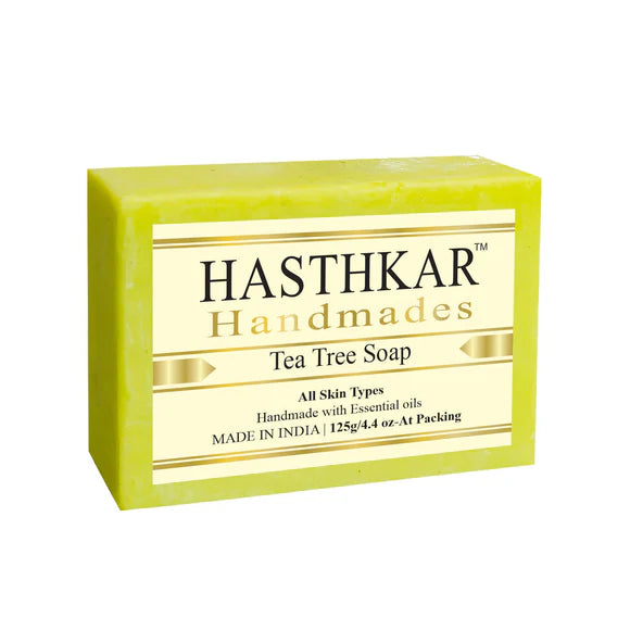 Hasthkar Handmades Glycerine Natural Tea tree Soap 125Gm