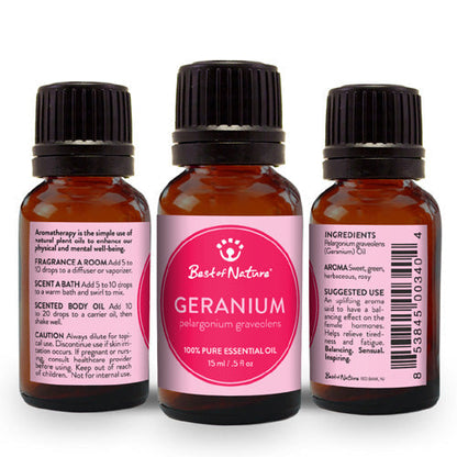 Geranium Essential Oil - 100% Pure