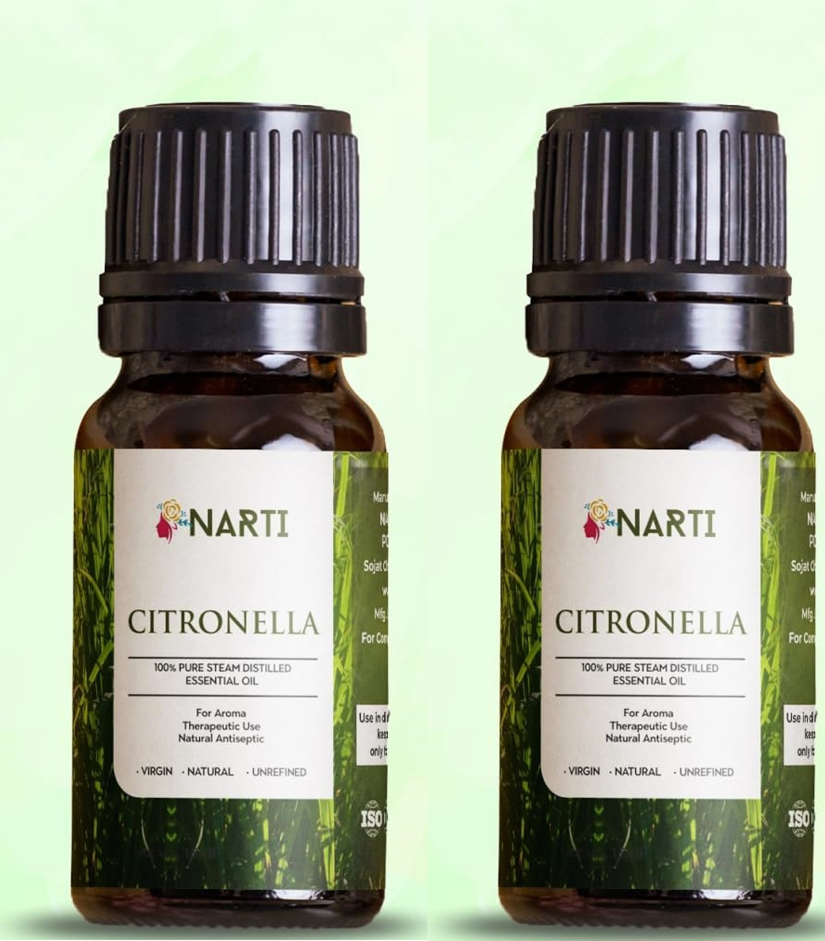 Citronella Essential Oil for Healthy Hair, Oily Skin, Aromatherapy