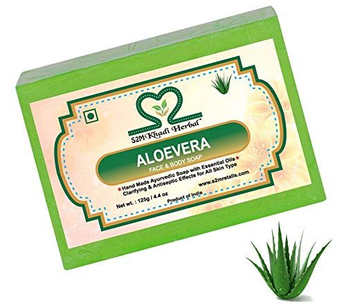 S2M Herbal Aloevera Face & Body Soap