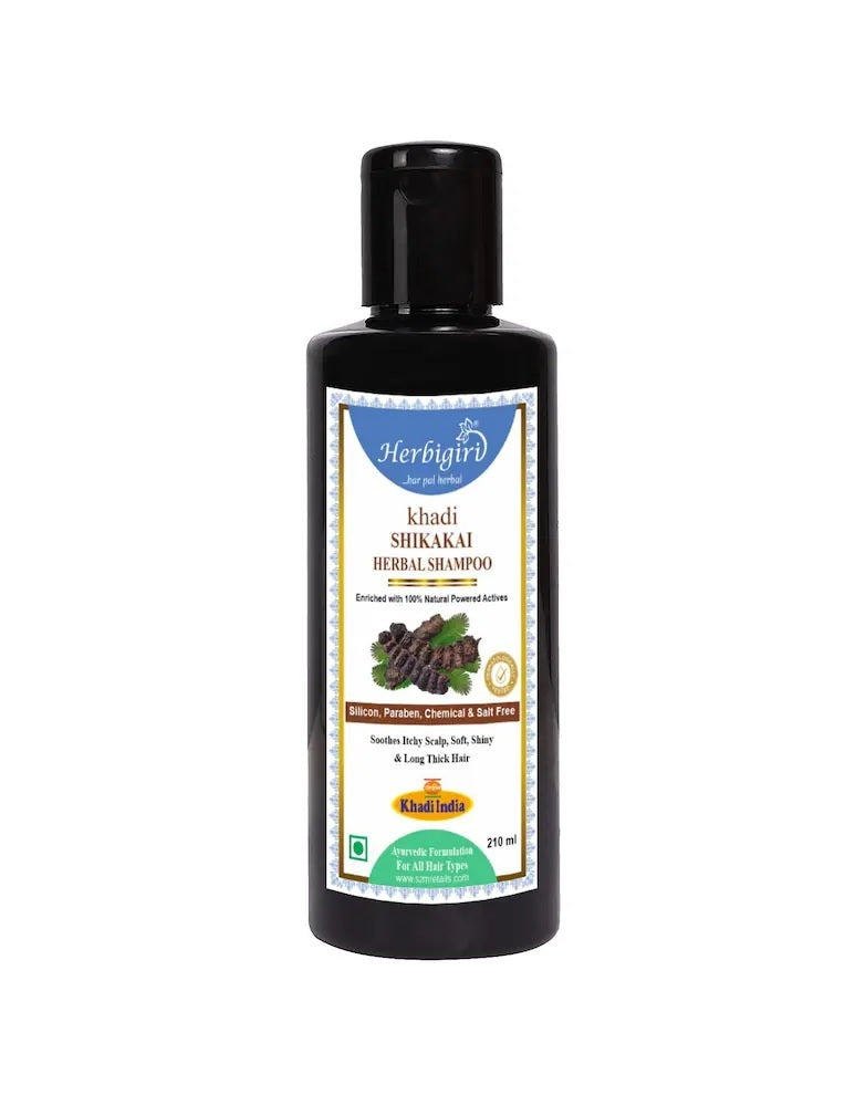 Herbigiri Khadi shikakai herbal shampoo