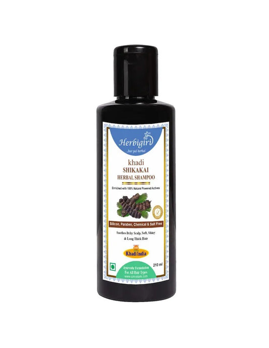 Herbigiri Khadi shikakai herbal shampoo