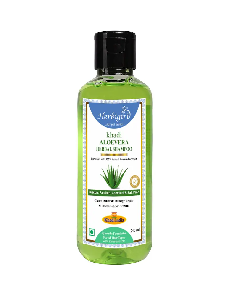 Herbigiri Khadi aloevera herbal shampoo